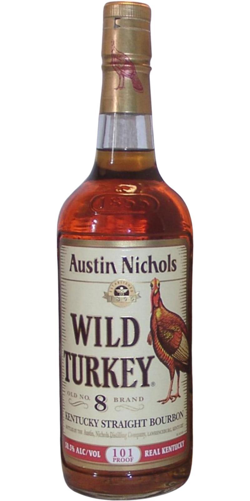 Wild Turkey Old no.8 Brand 101 Proof