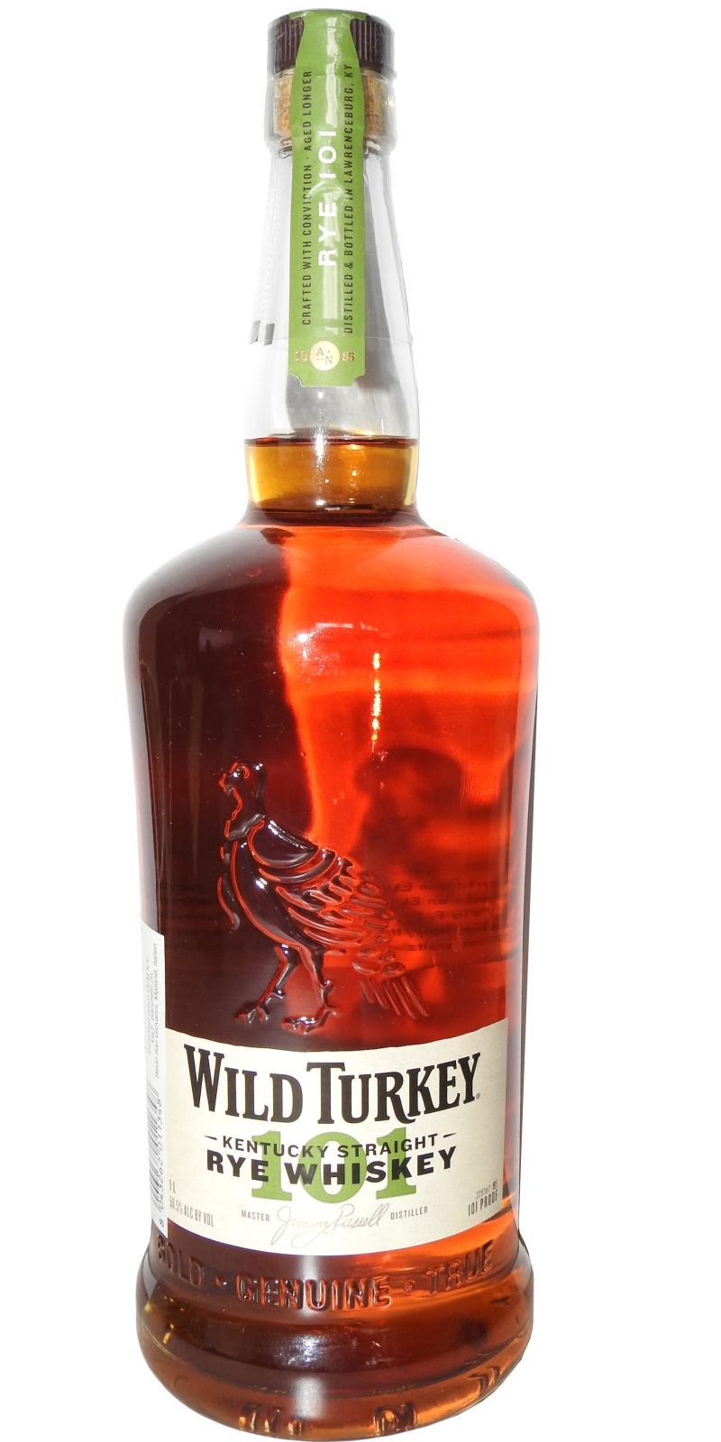 Wild Turkey Straight Rye Whiskey 101 Proof