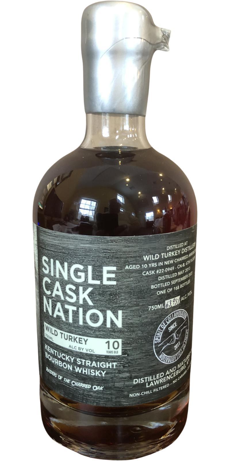 Wild Turkey 2013 JWC Single Cask Nation