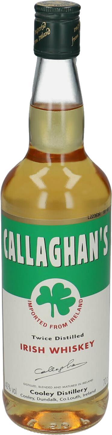 Callaghan's Twice Distilled - Irish Whiskey  Imported from Ireland