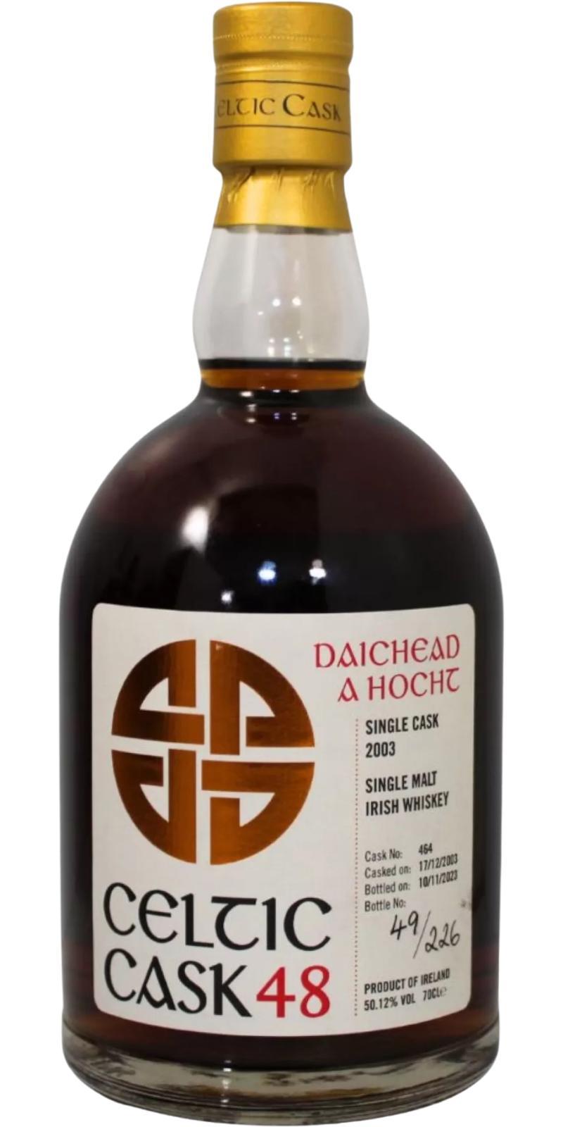 Celtic Cask 2003  Daichead A Hocht (48)