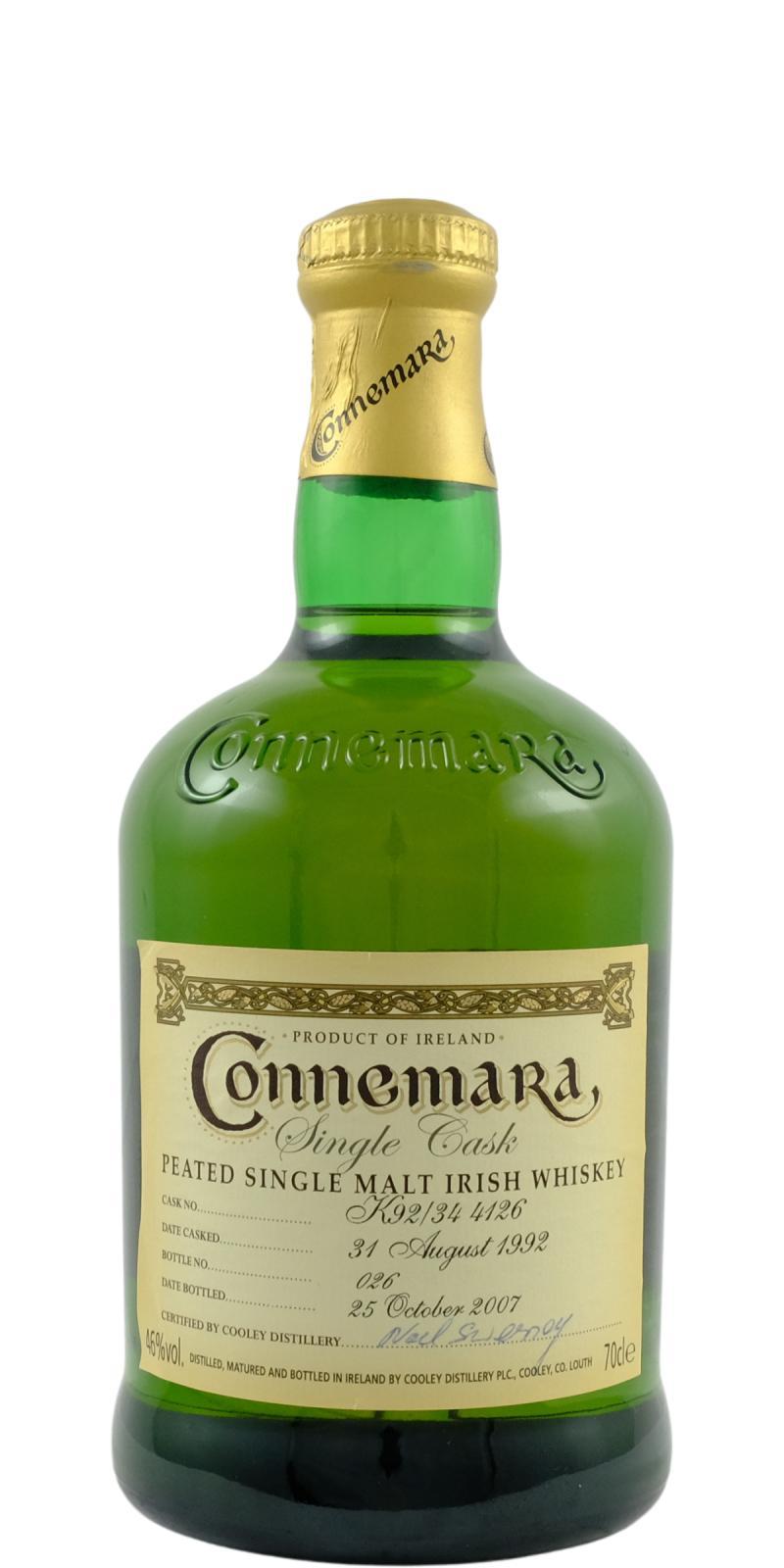Connemara 1992  Single Cask