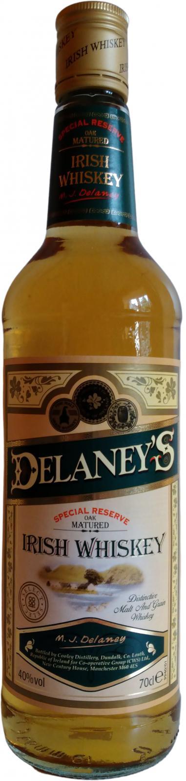 Delaney's Irish Whiskey  Special Reserve