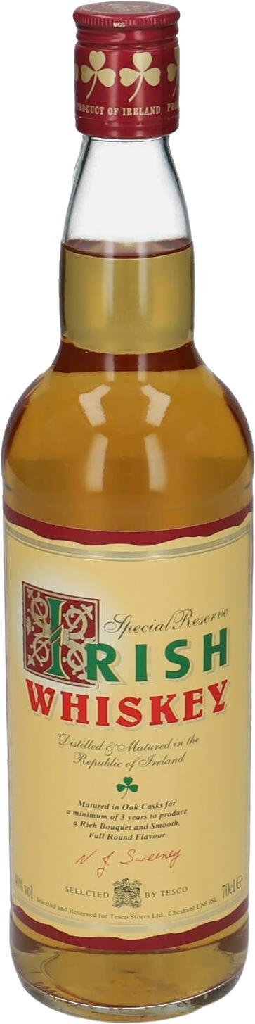Irish Whiskey Special Reserve  Selected by TESCO