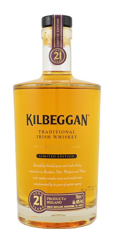 Kilbeggan 21-year-old  Limited Edition