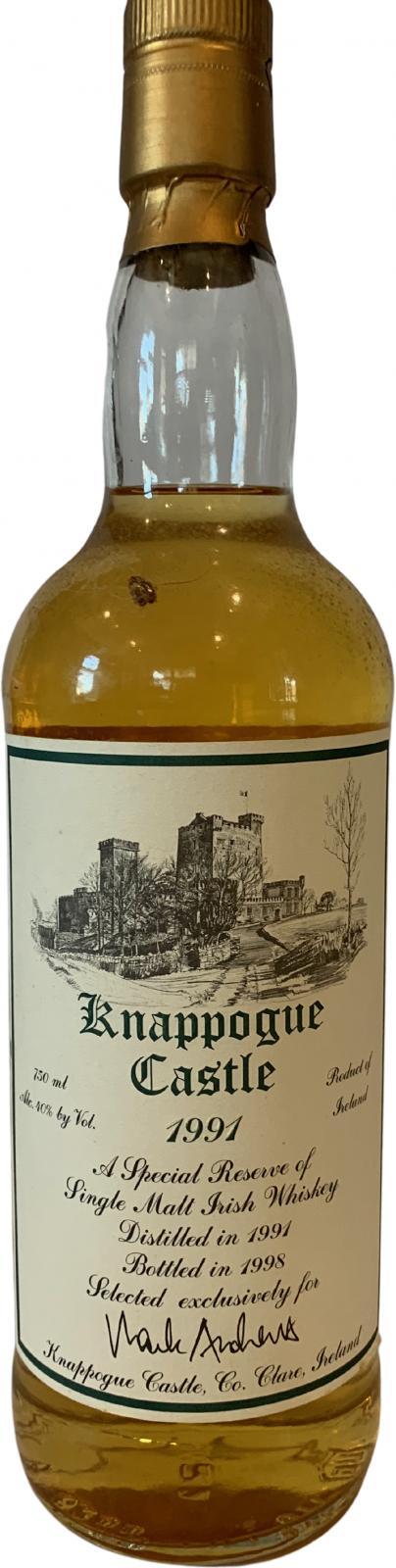 Knappogue Castle 1991  Special Reserve