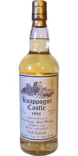 Knappogue Castle 1992  Irish Single Malt Whiskey