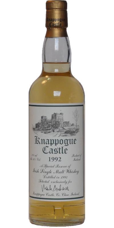 Knappogue Castle 1992  Irish Single Malt Whiskey