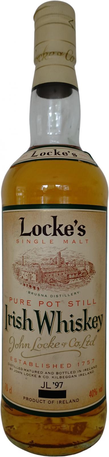 Locke's Single Malt  Pure Pot Still
