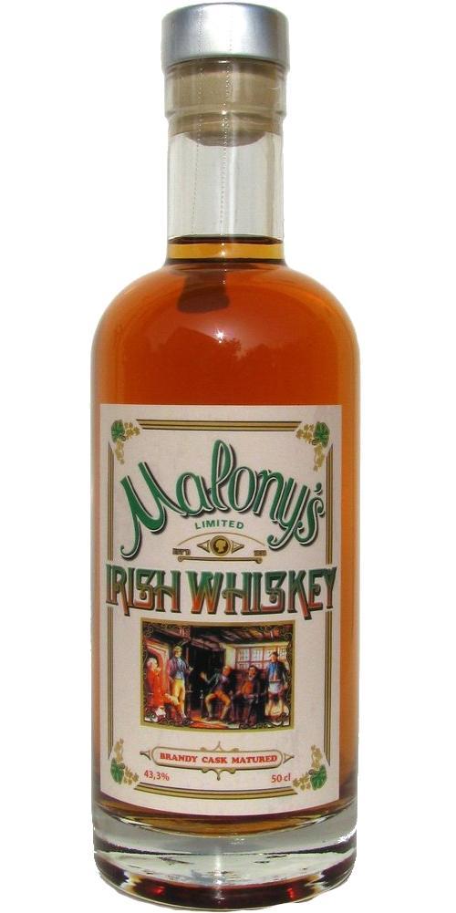 Malony's Irish Whiskey  Brandy Cask Matured