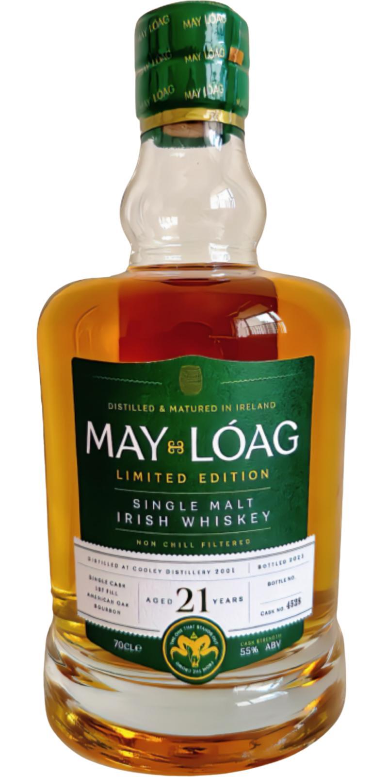May-Lóag 2001  Single Malt Irish Whiskey