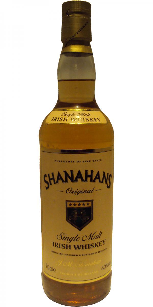 Shanahan's Single Malt Irish Whiskey  Original