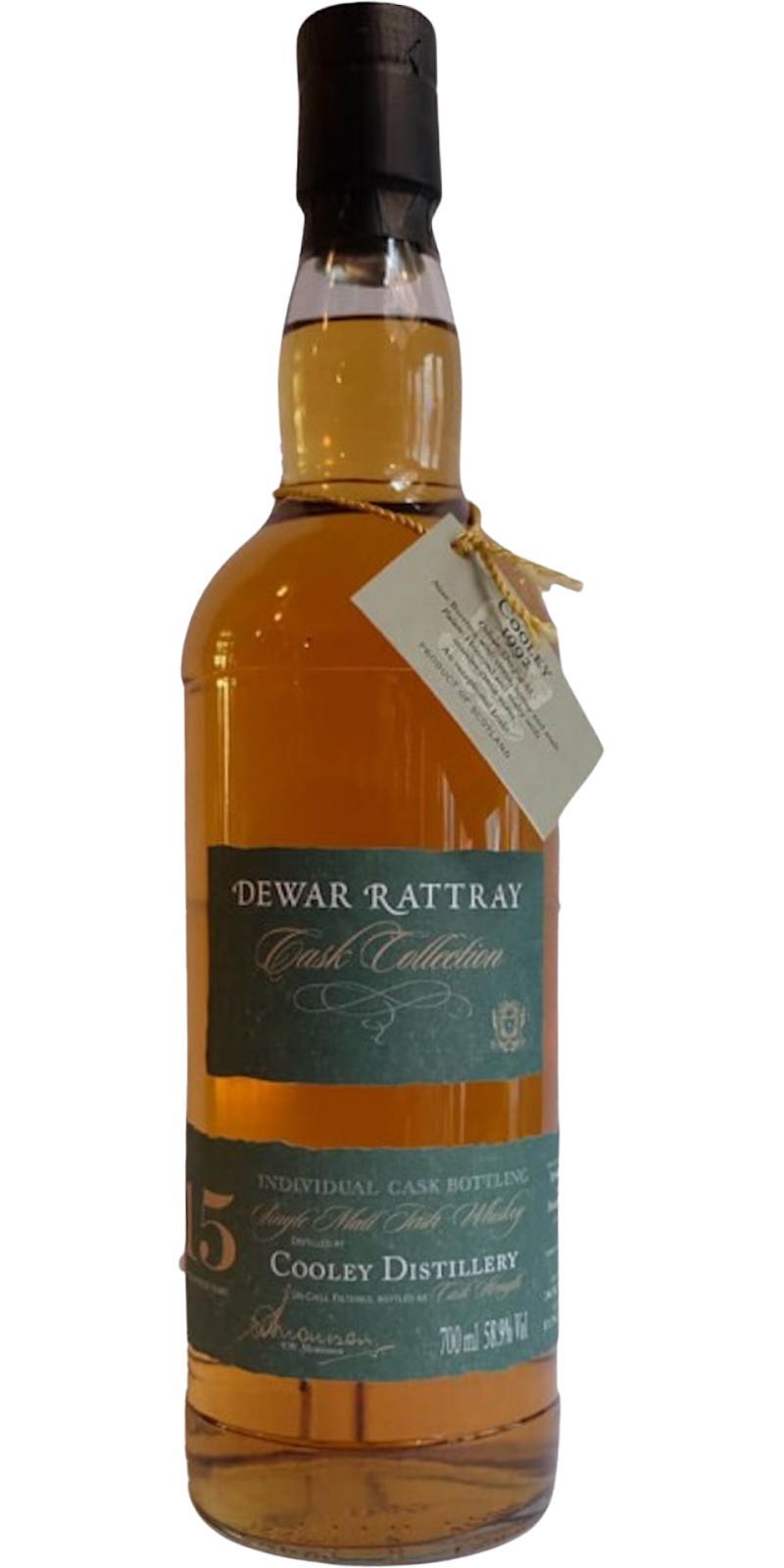 Cooley 1992 DR  Individual Cask Bottling