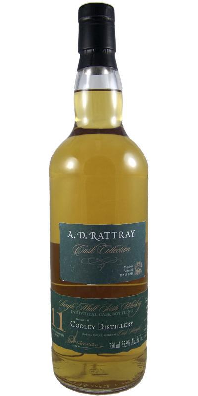 Cooley 2001 DR  Individual Cask Bottling