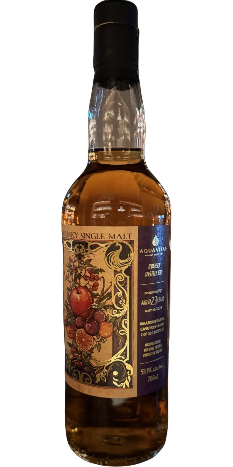 Cooley 2001 AQV  The Grand Fruit Gala - Profound Resonance of Apple