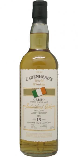 Cooley 13-year-old CA  World Whiskies - Individual Cask
