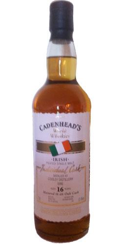 Cooley 16-year-old CA  World Whiskies - Individual Cask
