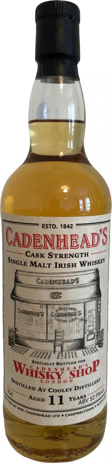 Cooley 1992 CA  Cadenhead's Whisky Shop London