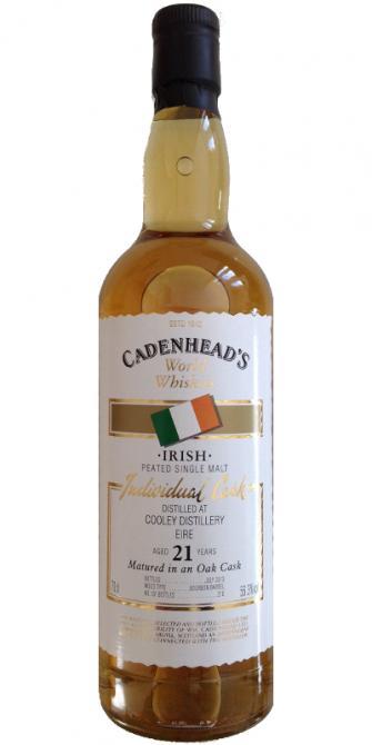 Cooley 21-year-old CA  World Whiskies - Individual Cask