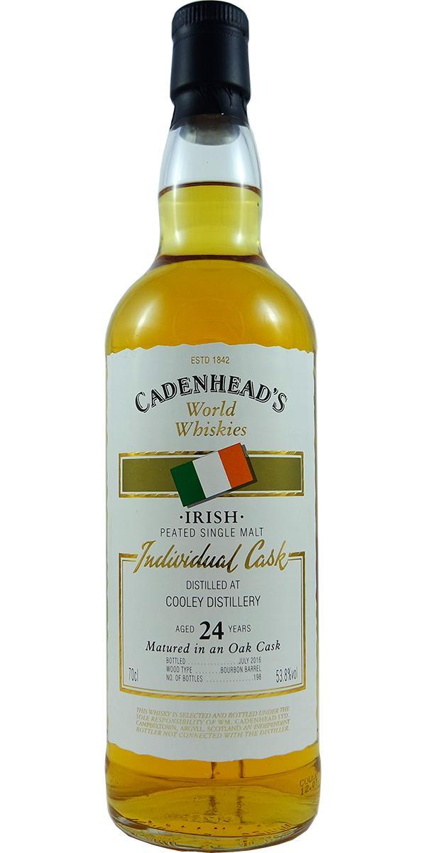 Cooley 24-year-old CA  World Whiskies - Individual Cask