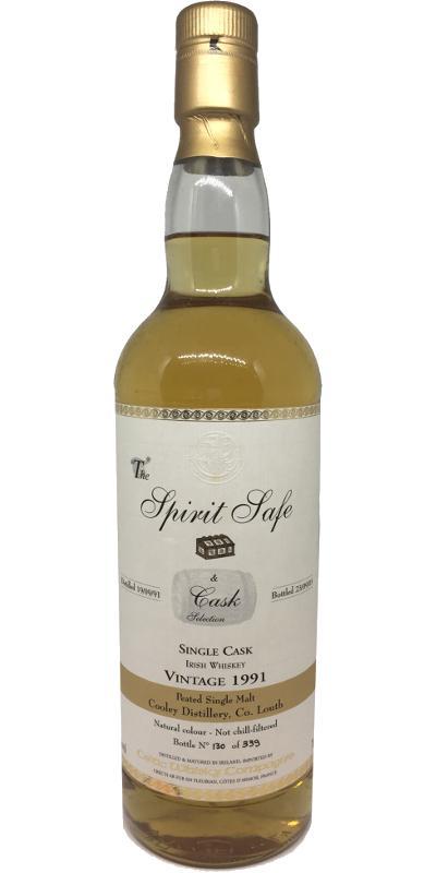 Cooley 1991 Cel  The Spirit Safe & Cask