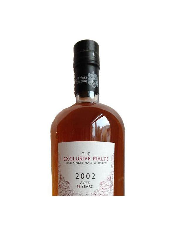 Irish Single Malt Whiskey 2002 MG&C