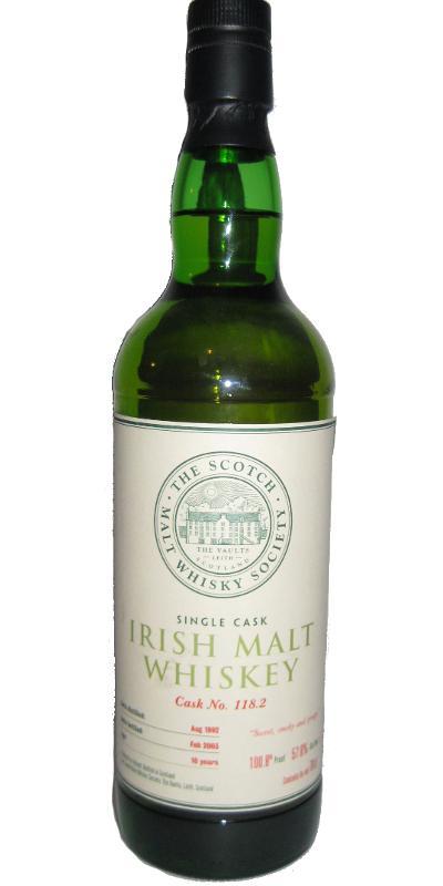 Connemara 1992 SMWS 118.2  Sweet, smoky and syrupy