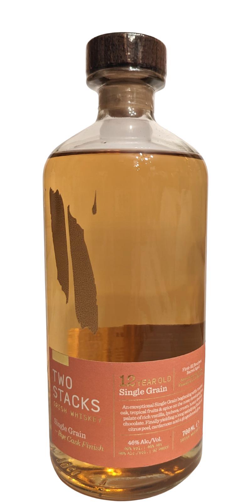 Two Stacks 12-year-old 2SBB  Rye Cask Finish