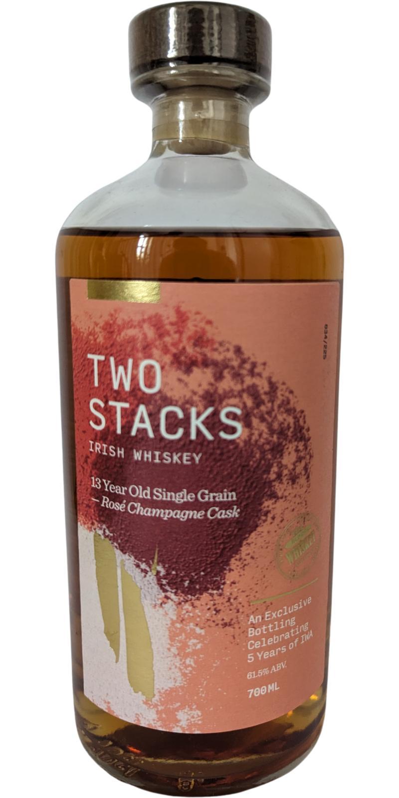 Two Stacks 13-year-old 2SBB  Rosé Champagne Cask