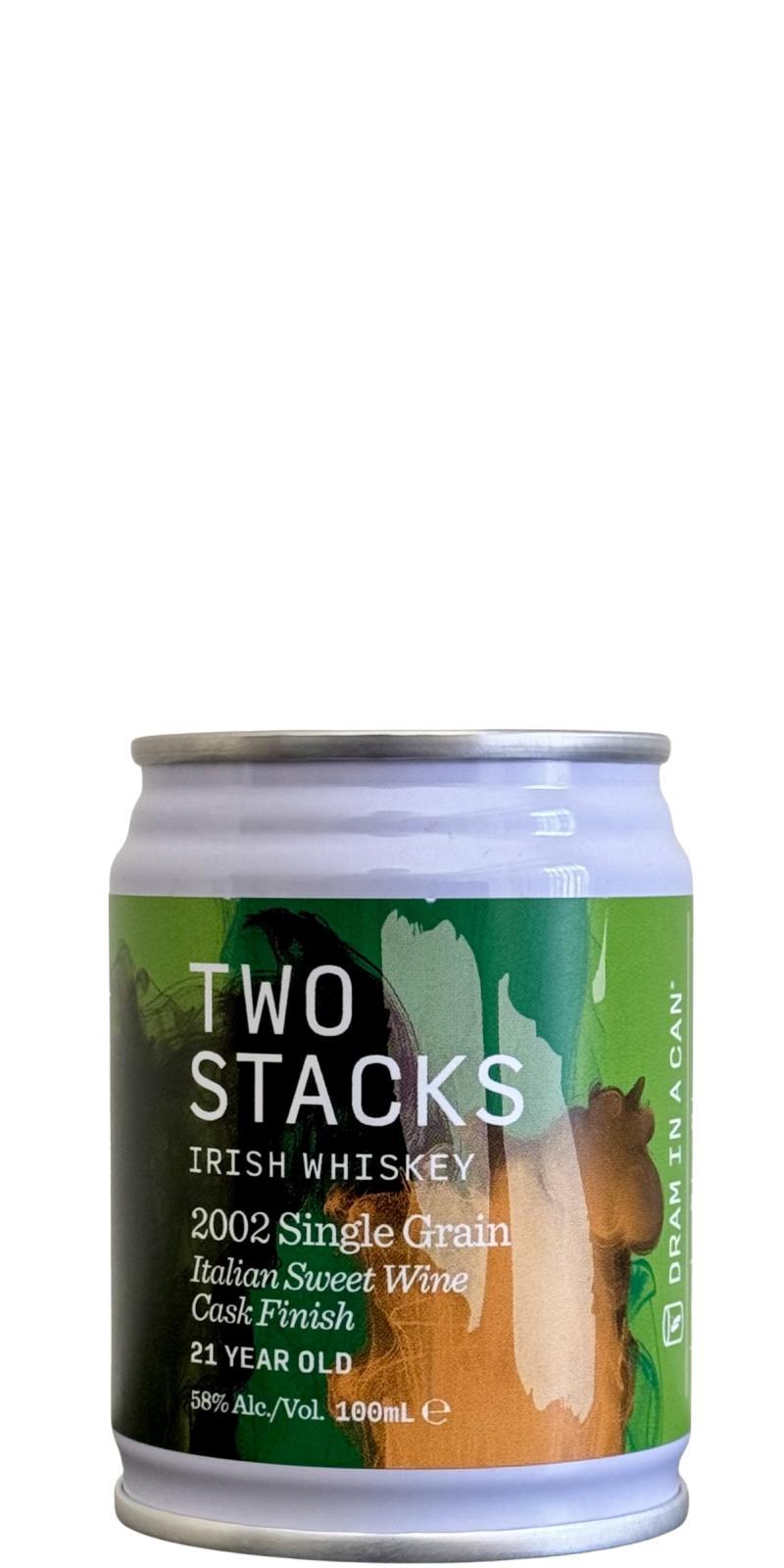 Two Stacks 21-year-old 2SBB  Double barrel - Dram in a Can