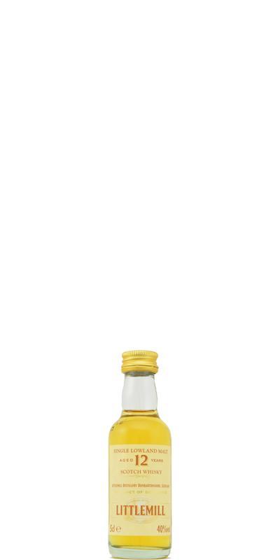 Littlemill 12-year-old Single Lowland Malt Scotch Whisky - Miniature
