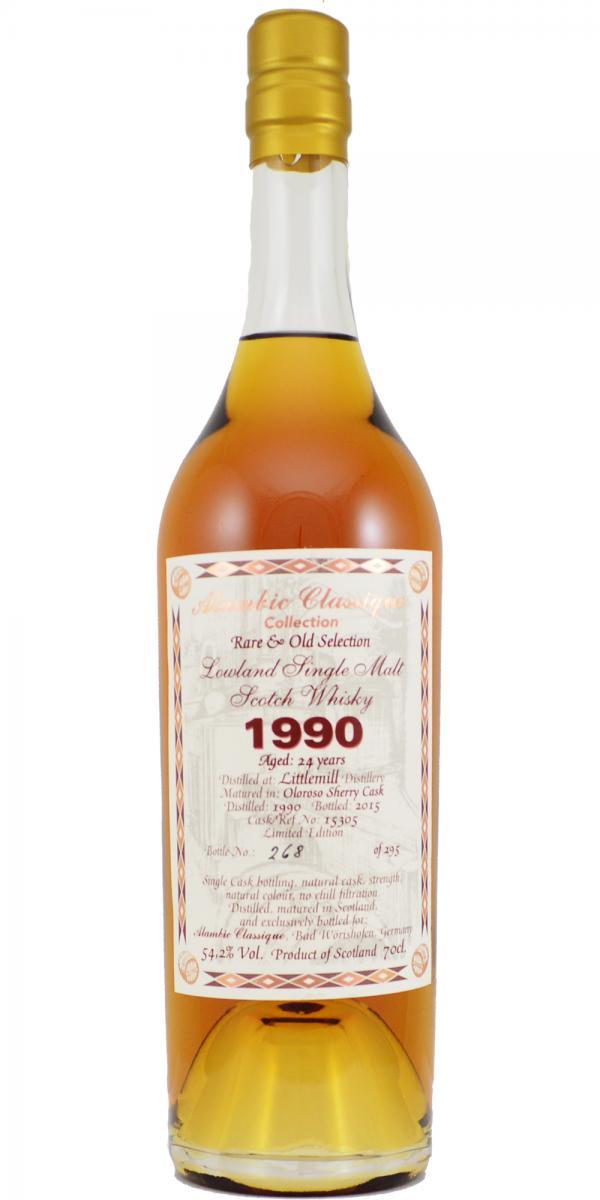 Littlemill 1990 AC Rare & Old Selection