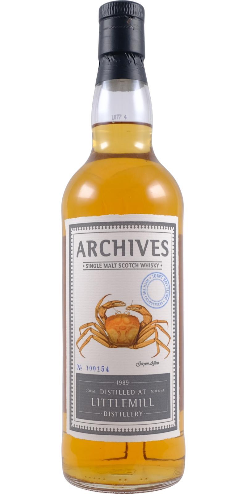 Littlemill 1989 Arc Voyage dans l'Amérique Méridionale