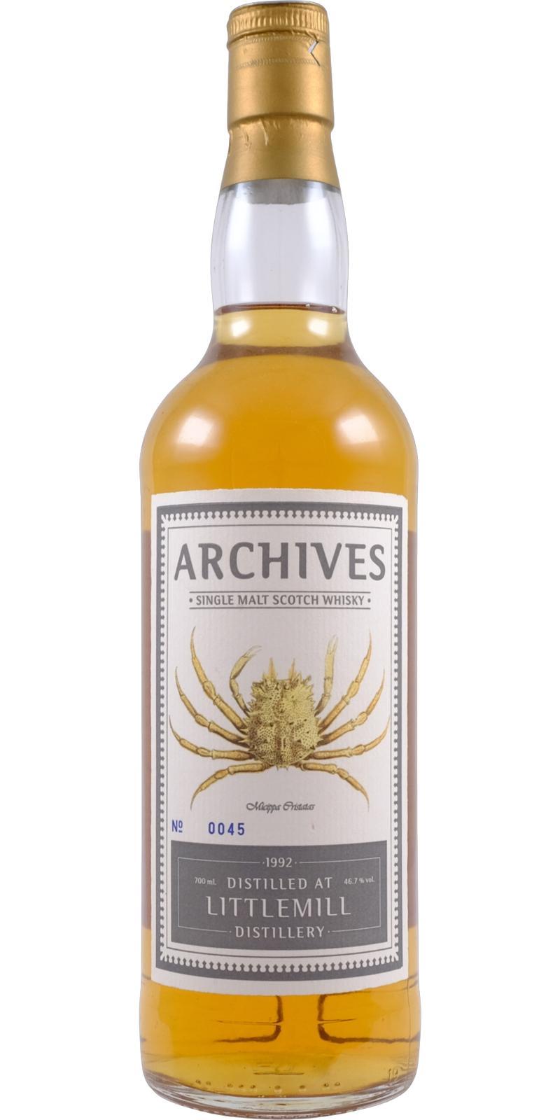 Littlemill 1992 Arc Voyage dans l'Amérique Méridionale