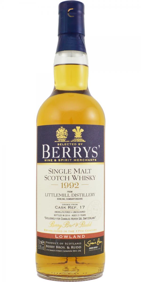 Littlemill 1992 BR Berrys'