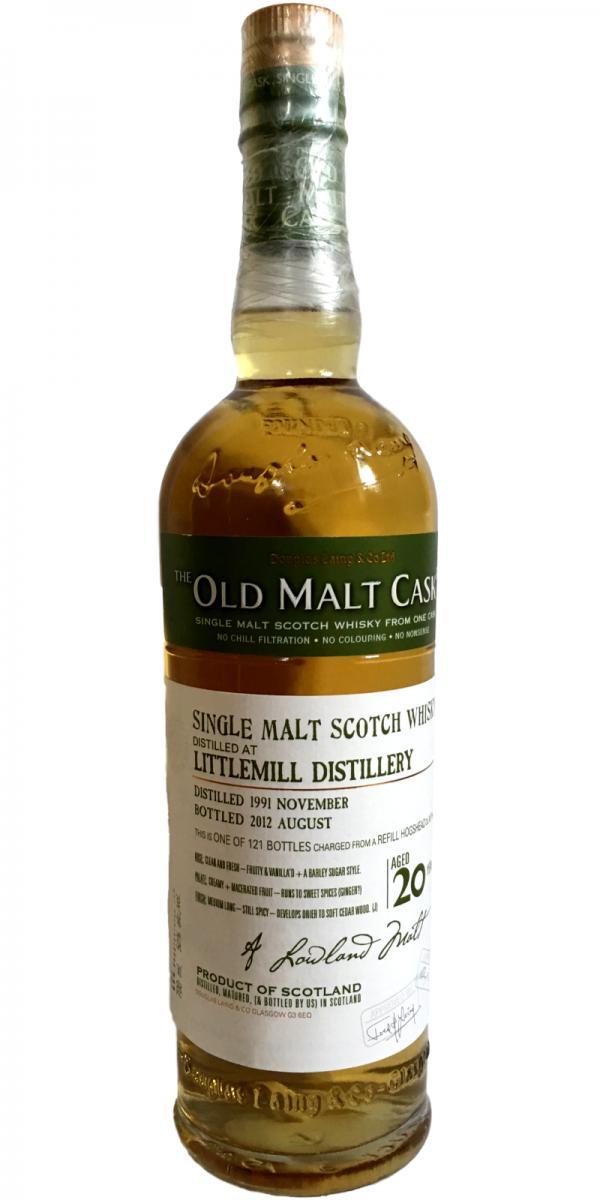 Littlemill 1991 DL The Old Malt Cask