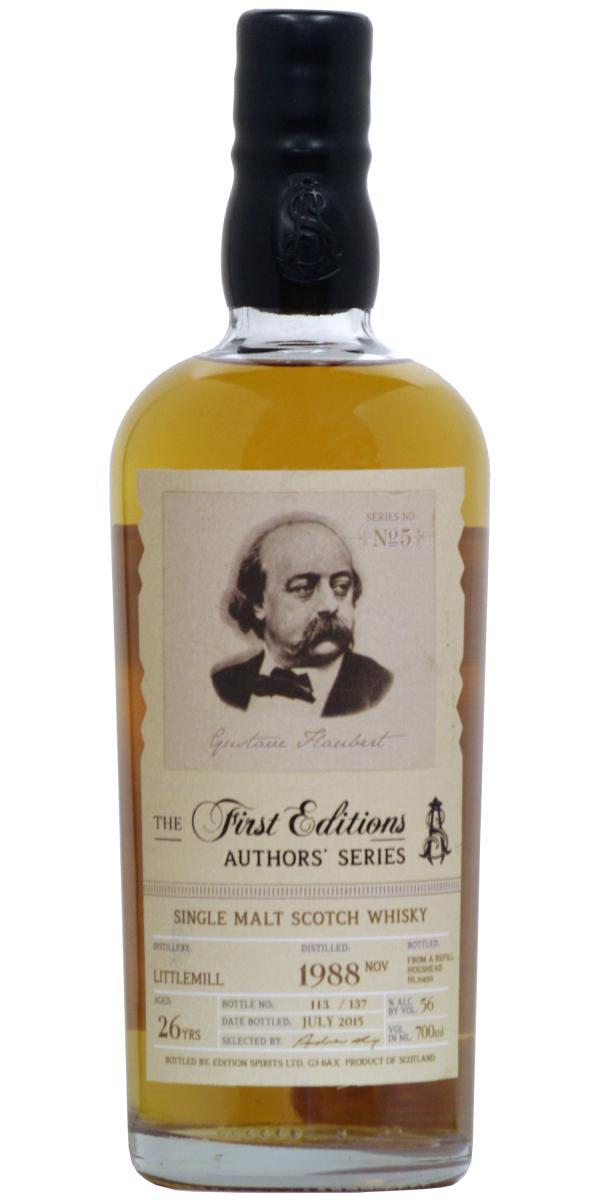 Littlemill 1988 ED The First Editions - Authors' Series