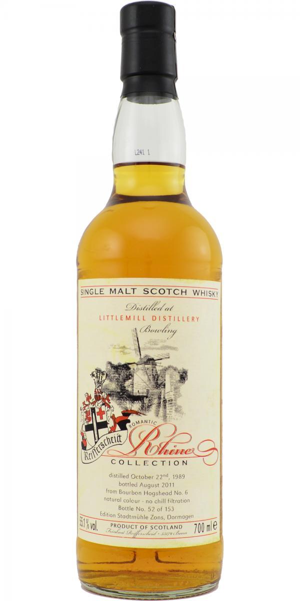 Littlemill 1989 FR Romantic Rhine Collection