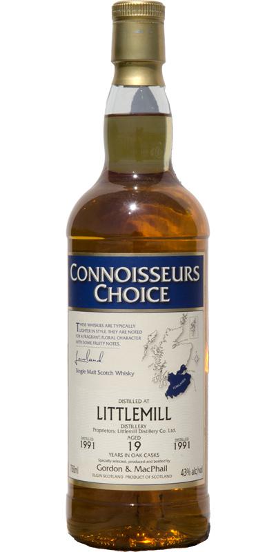 Littlemill 1991 GM Connoisseurs Choice
