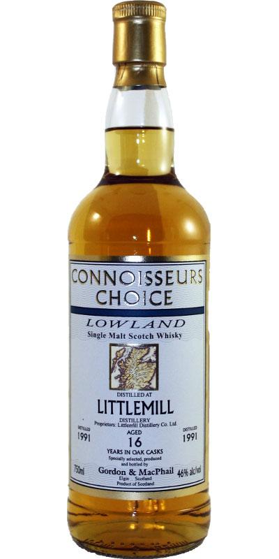 Littlemill 1991 GM Connoisseurs Choice