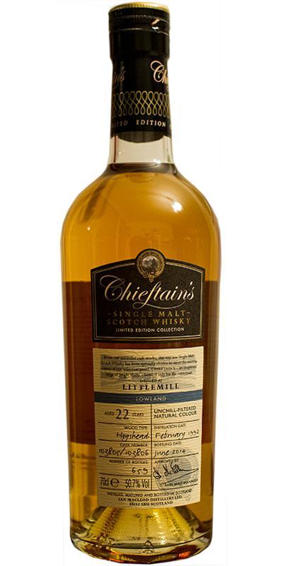 Littlemill 1992 IM Chieftain's