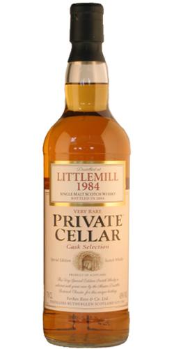 Littlemill 1984 PC Cask Selection