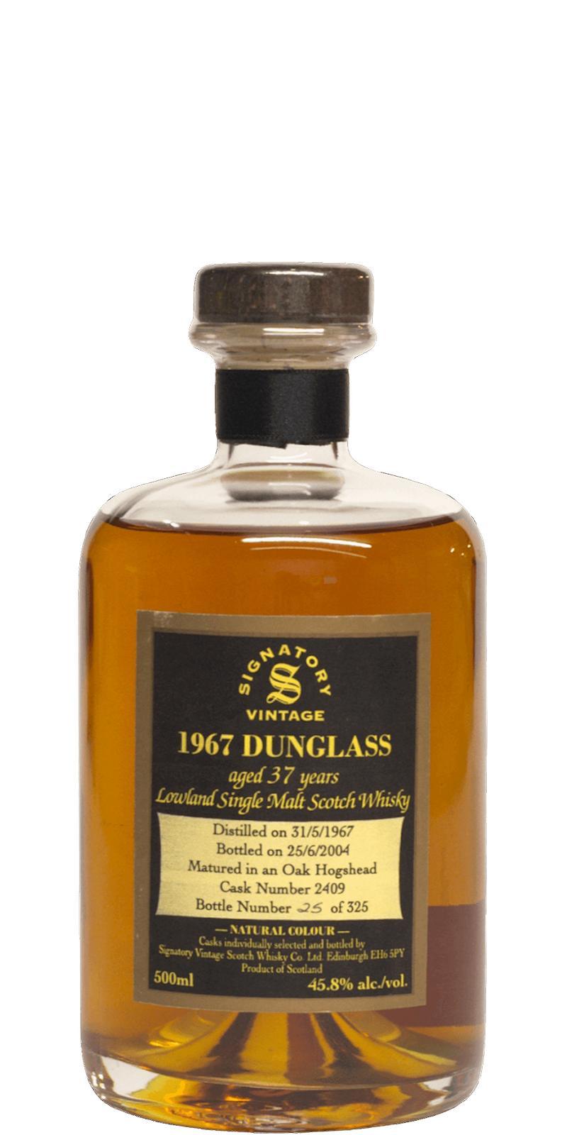 Dunglass 1967 SV Vintage Collection - Decanter