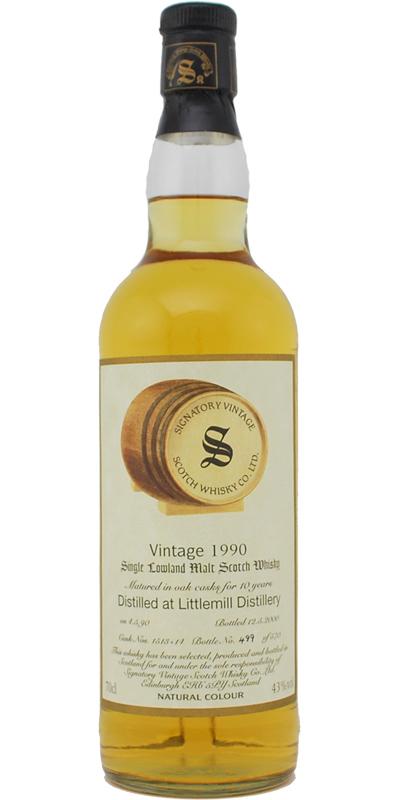 Littlemill 1990 SV Vintage Collection