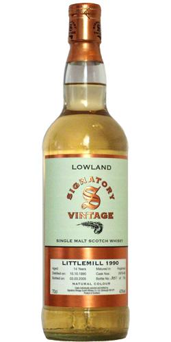 Littlemill 1990 SV Vintage Collection