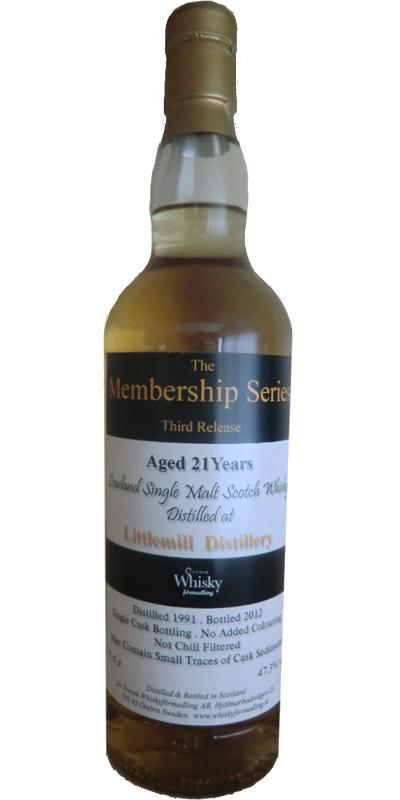 Littlemill 1991 SWf The Membership Series - Third Release