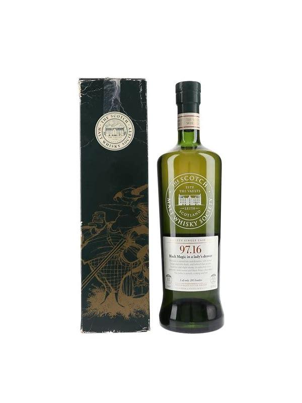 Littlemill 1990 SMWS 97.16 Black Magic in a lady's drawer