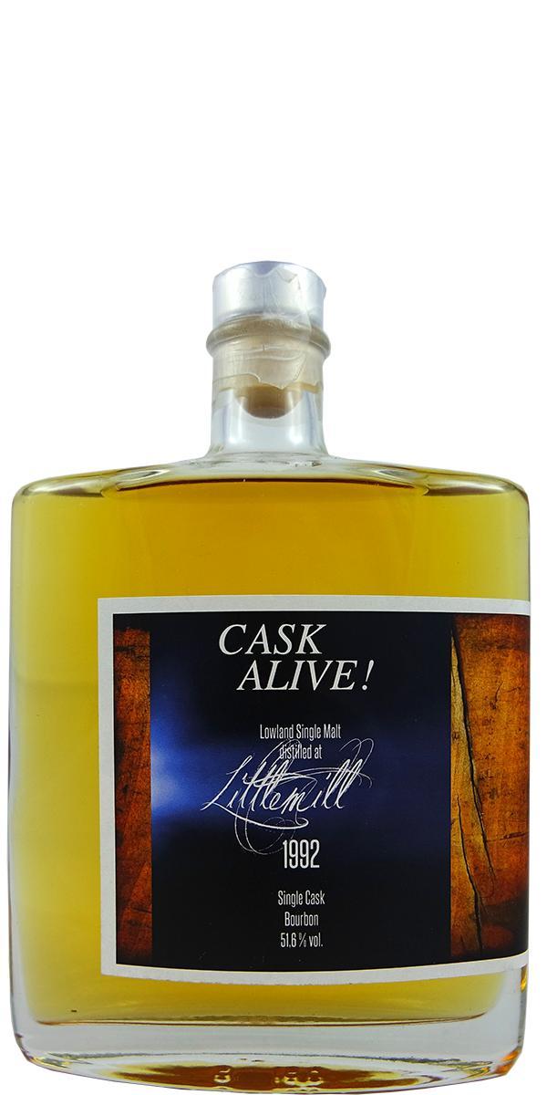 Littlemill 1992 wnm Cask Alive!