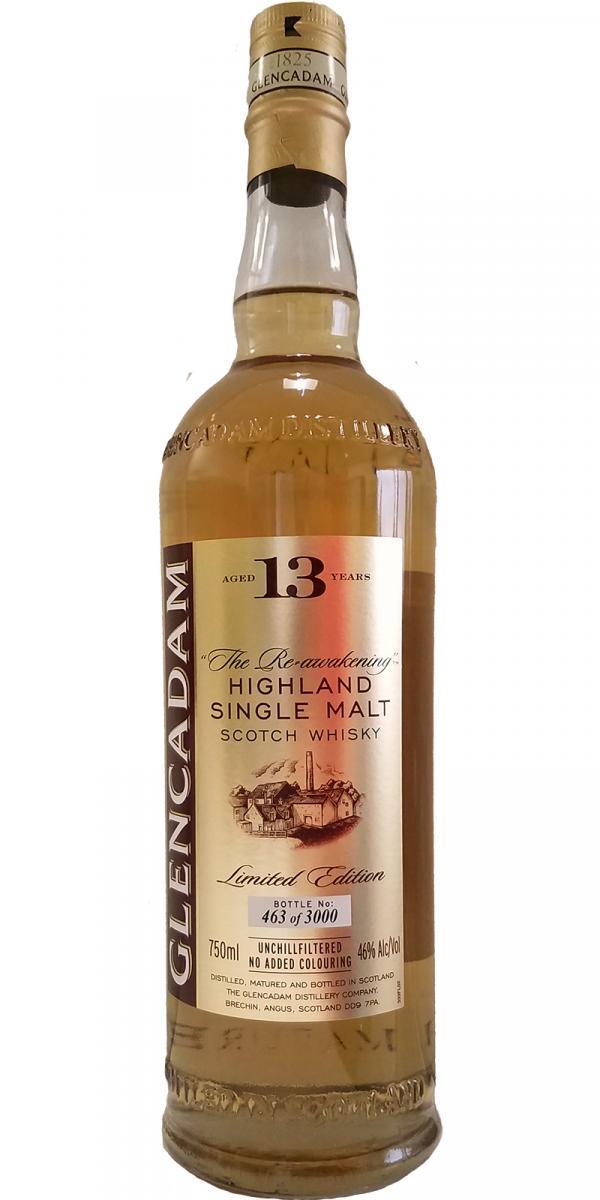 Glencadam 13-year-old  The Re-awakening - Limited Edition