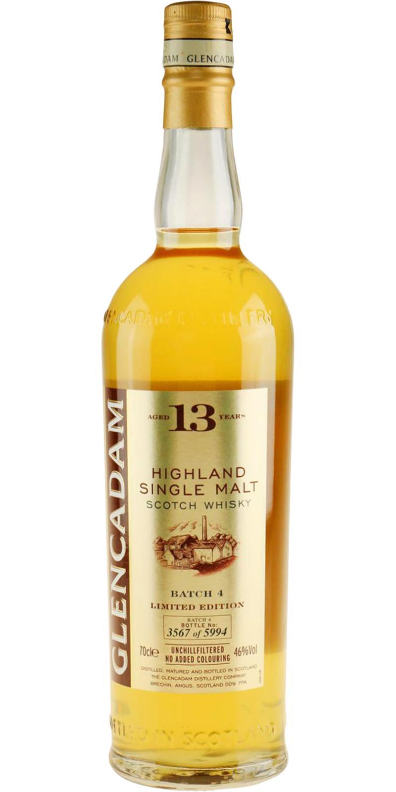 Glencadam 13-year-old  The Re-awakening - Limited Edition